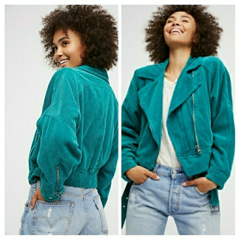 FREE PEOPLE COURDORY JACKET